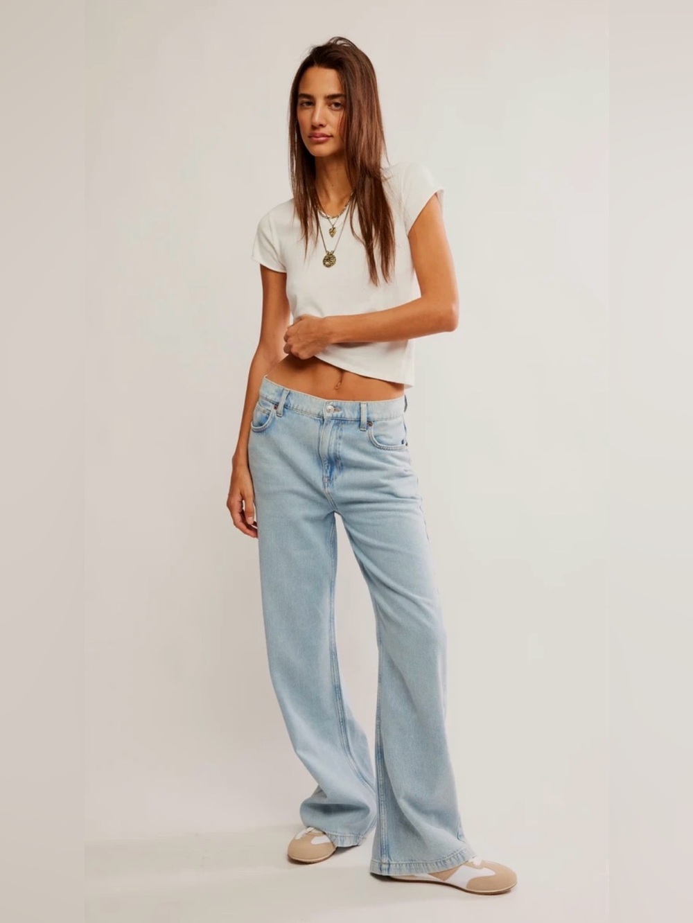 FREE PEOPLE x we the free Stride Jeans in Roam Free colour size 31